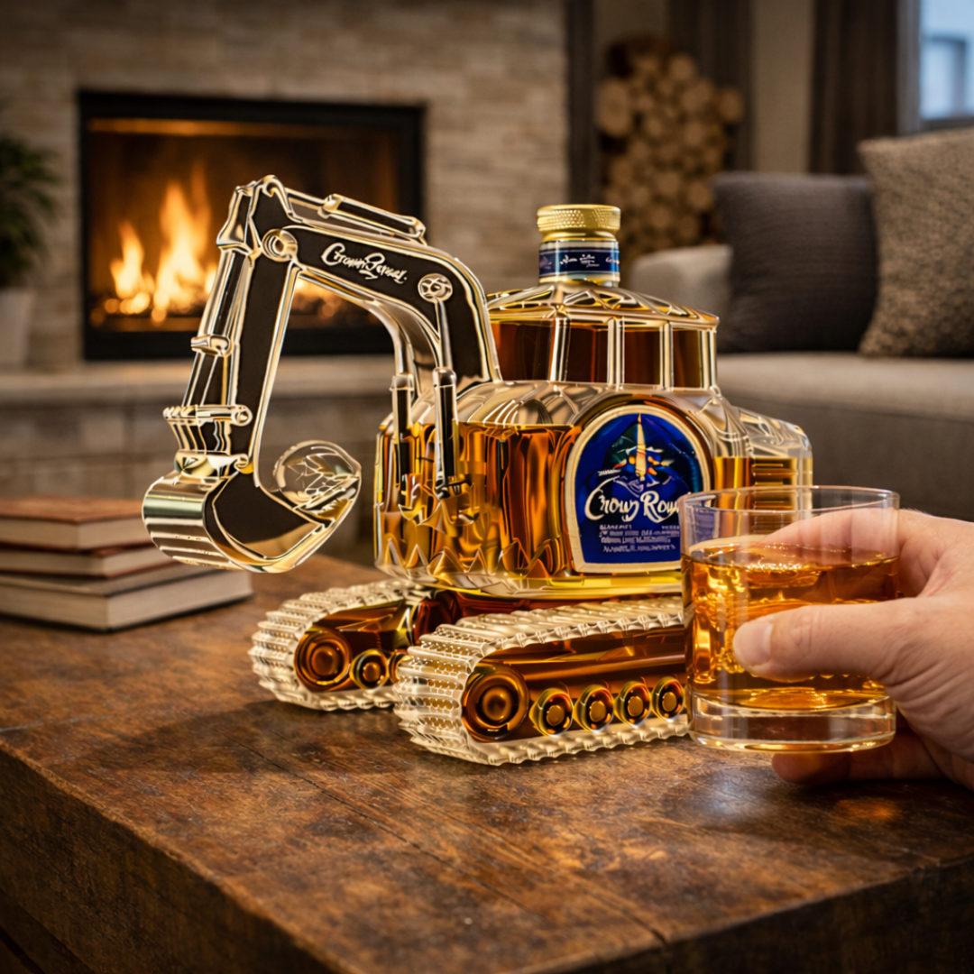 Whiskyflasche - Bagger-Edition: Die Essenz der Kraft