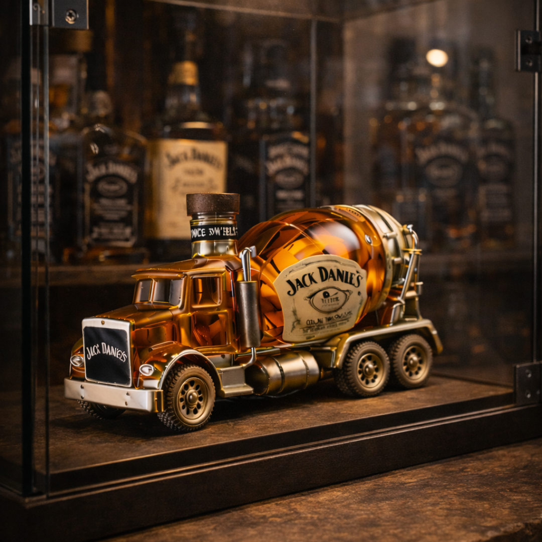 Jack Daniel's Whiskyflasche - LKW-Edition