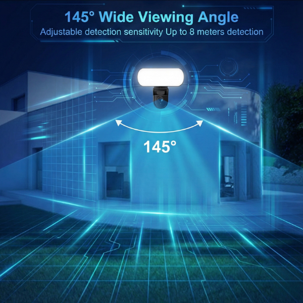 Outdoor reflector with Wi-fi Camera