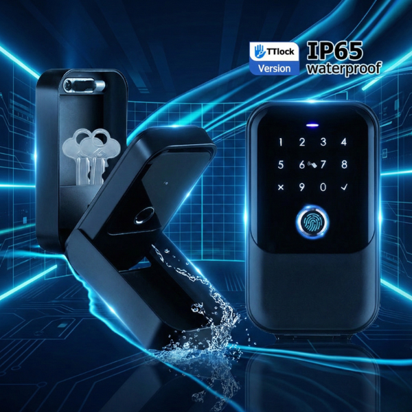 Box lock with combination