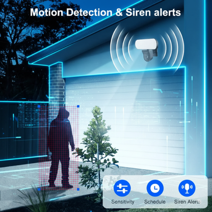 Outdoor reflector with Wi-fi Camera