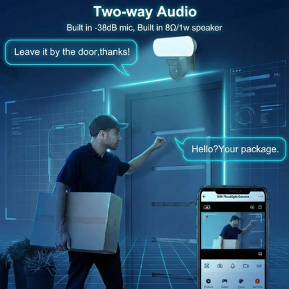 Outdoor reflector with Wi-fi Camera