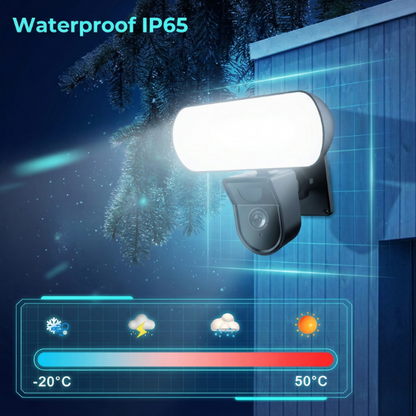 Outdoor reflector with Wi-fi Camera