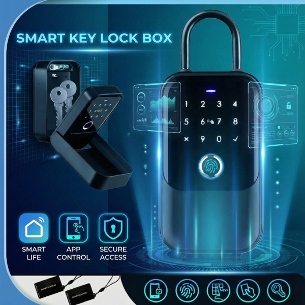 Box lock with combination